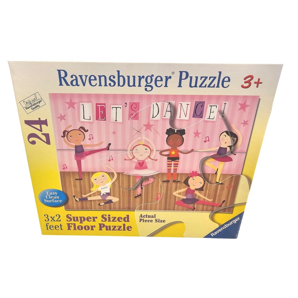 Ravensburger 24 Piece Let's Dance Super Sized Floor Puzzle Ages 3+‎